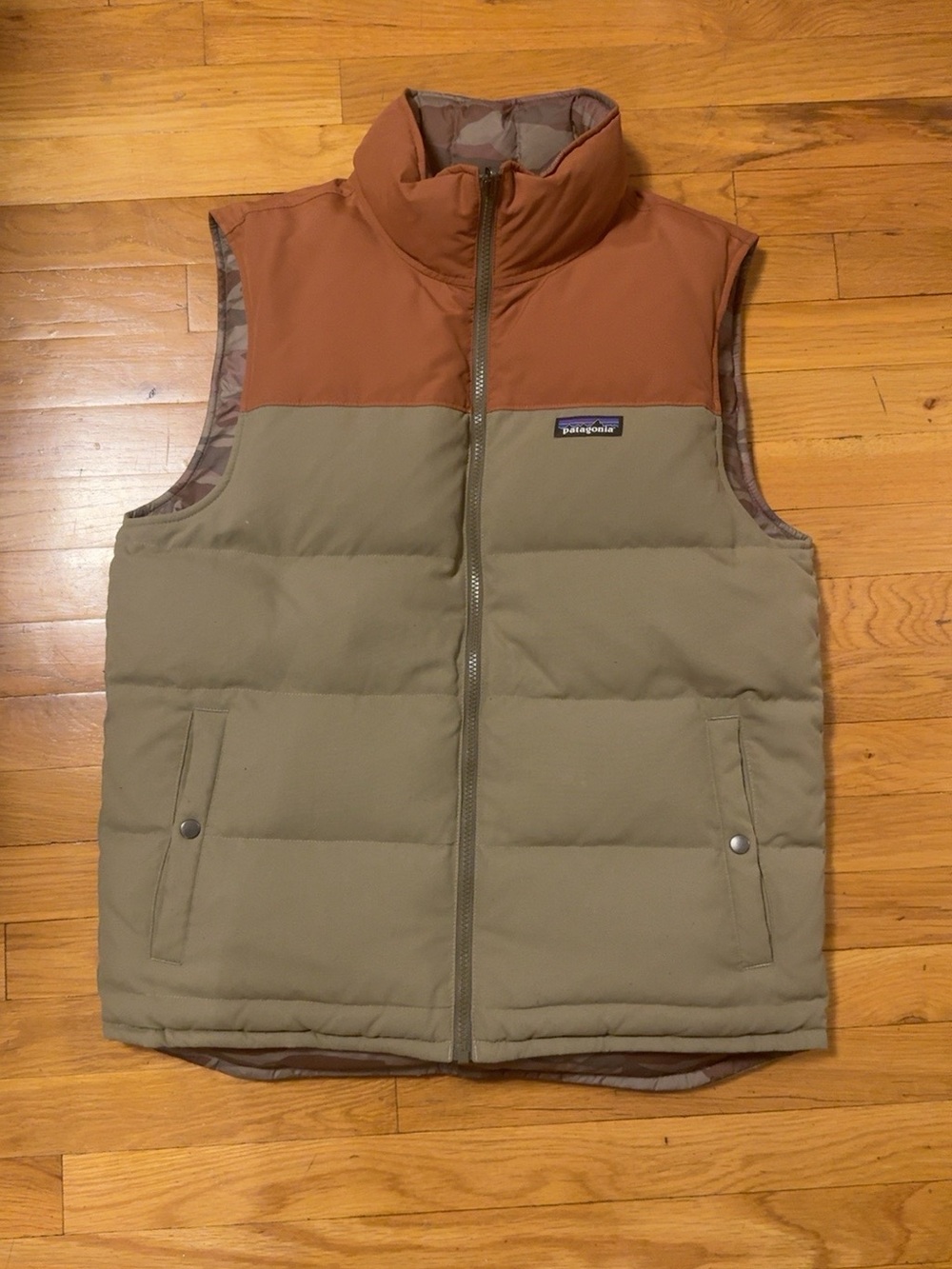Never Worn Patagonia Men's Reversible Bivy Down Vest - Men's Medium